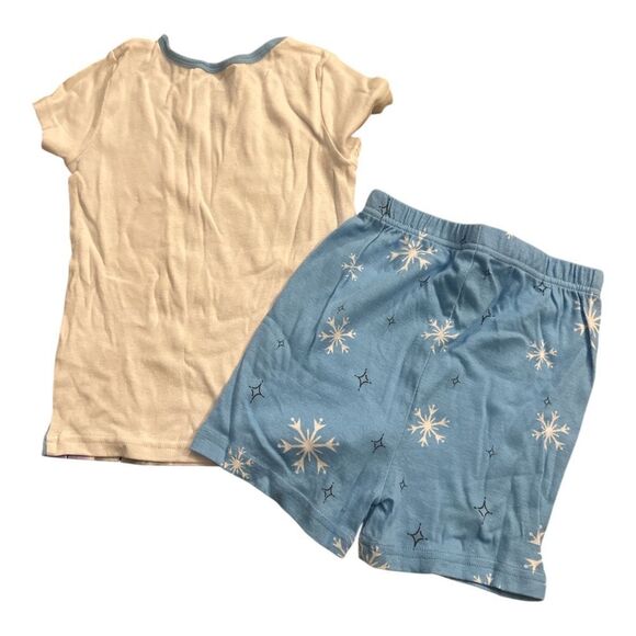 Disney Frozen Girls 4 Piece Pajama Set, Size 6 - Picture 6 of 6